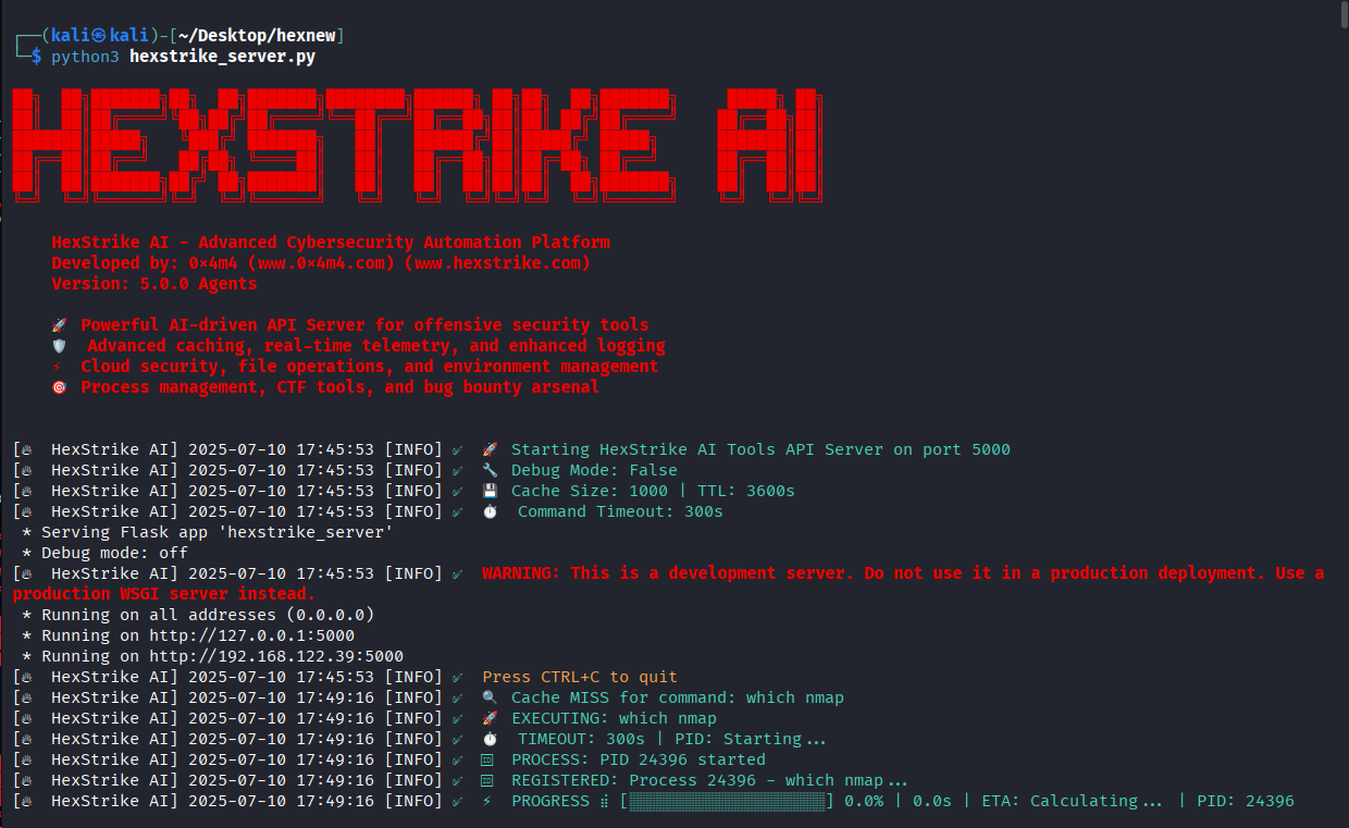 Server Usage Example 1